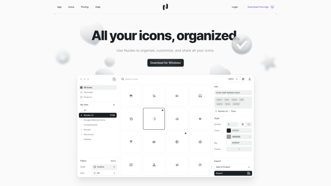 Nucleo - Curated Design